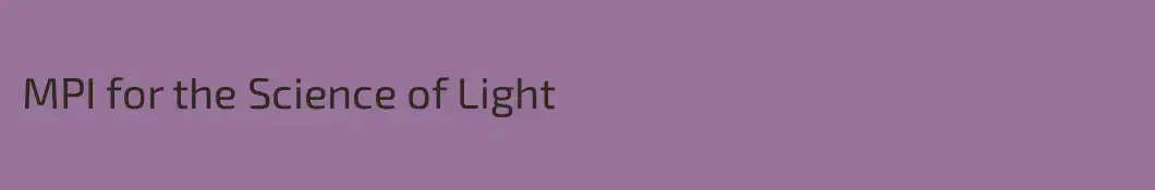 MPI for the Science of Light